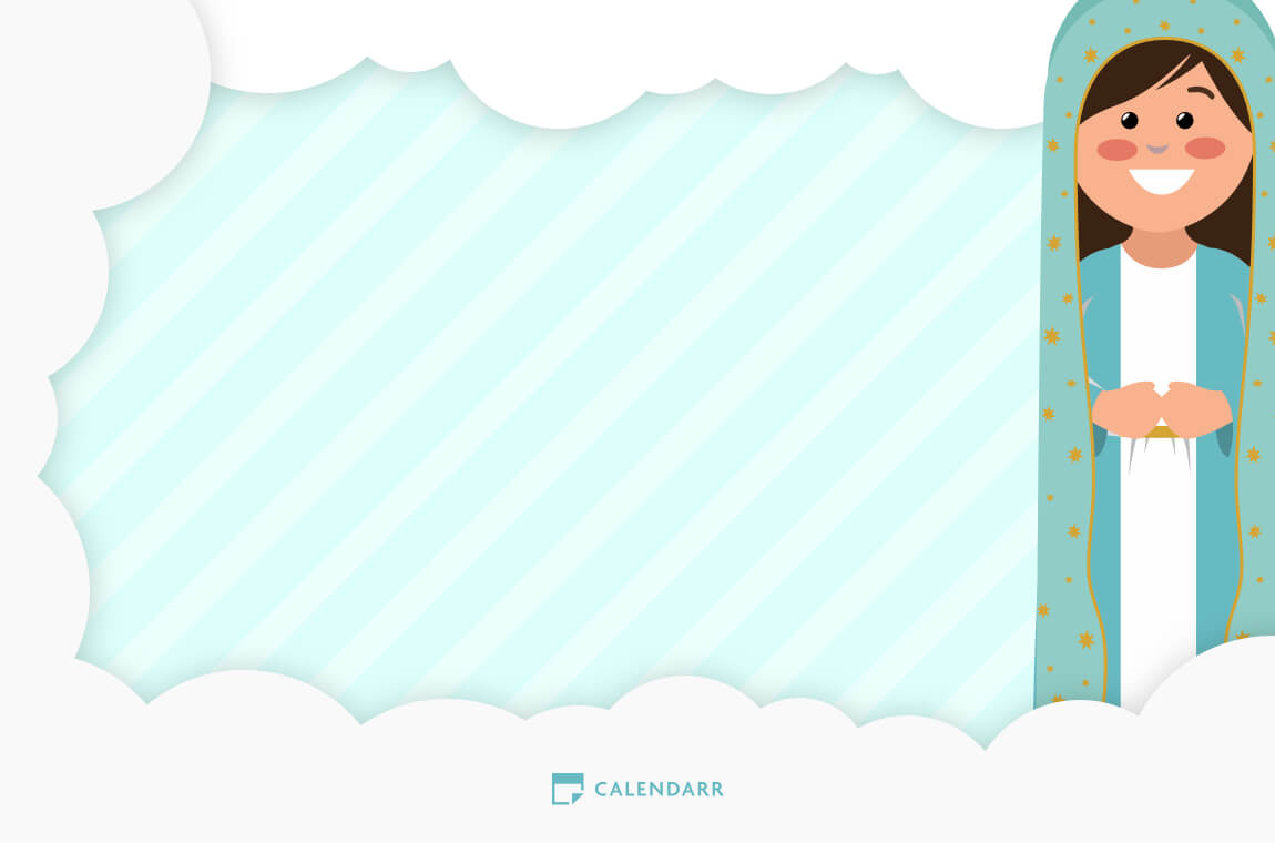 Cuenta regresiva para  el Día de la Virgen de Guadalupe - Calendarr