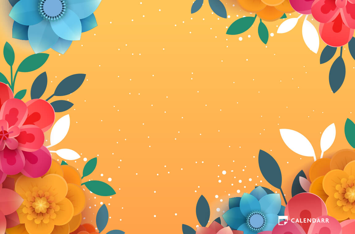 Contagem decrescente para  a Primavera - Calendarr